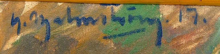 Henning Malmström, a signed and dated oil on canvas.