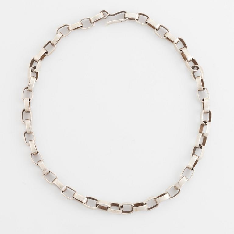 Sven-Erik Högberg, collier, silver, Göteborg.