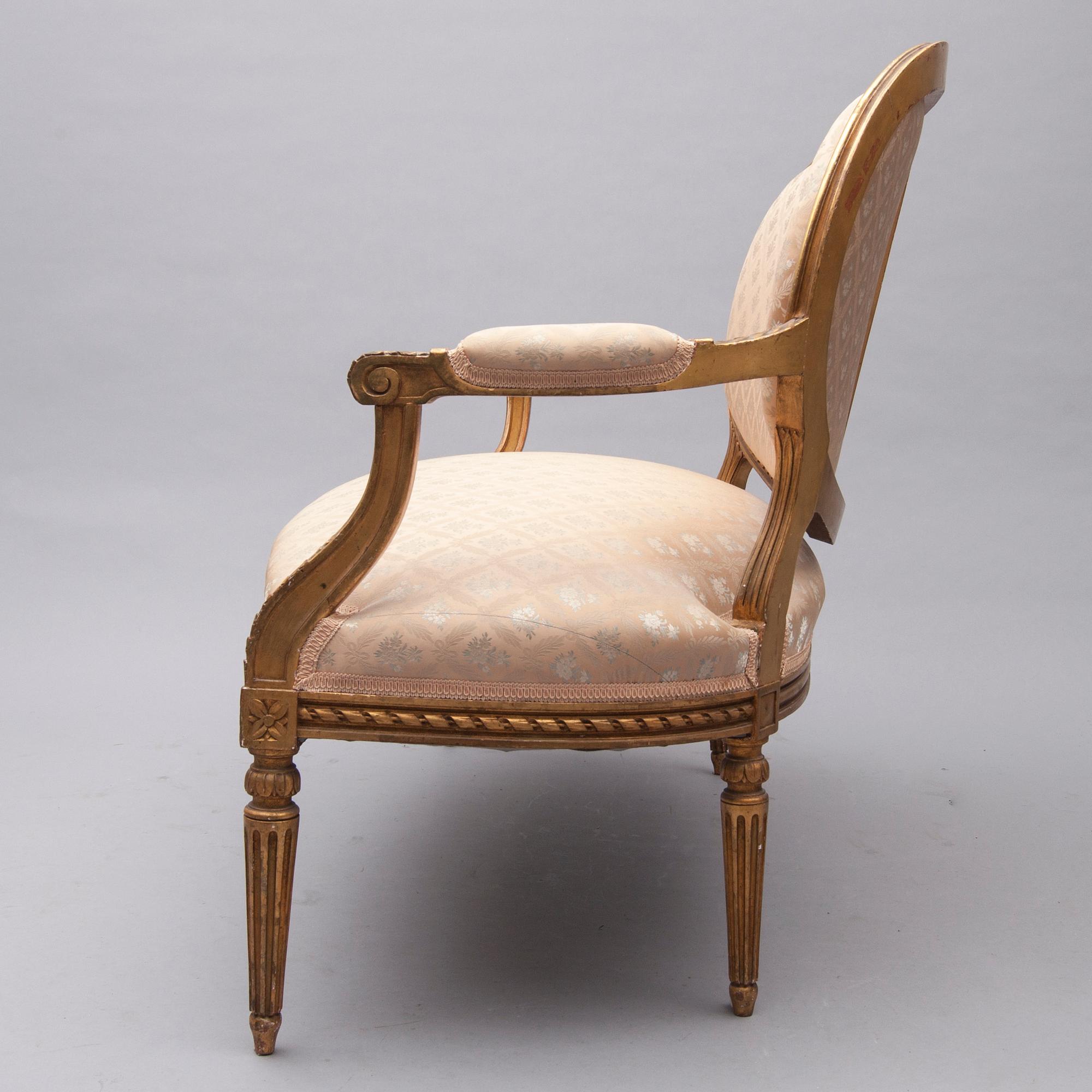 SOFFA, Louis- XVI-stil, 1900-talets första hälft.