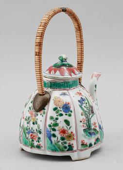 TEKANNA, porslin, Kina, Kangxi 1662-1722.