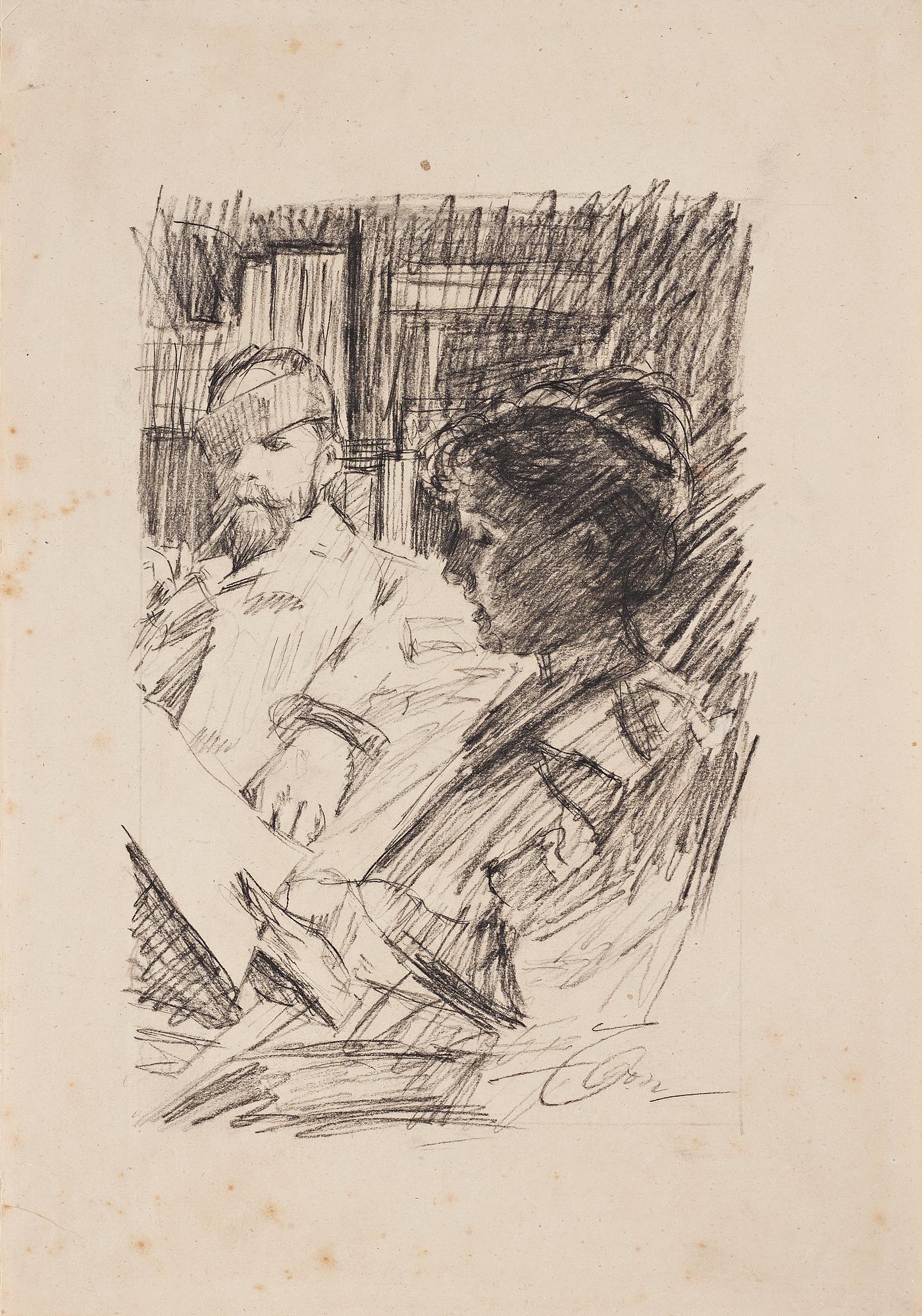 Anders Zorn, "Reading - Lektyr".