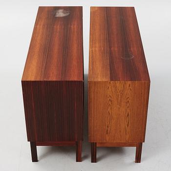 Yngvar Sandström, a pair of sideboards, Seffle Möbelfabrik, 1950's-/60's.