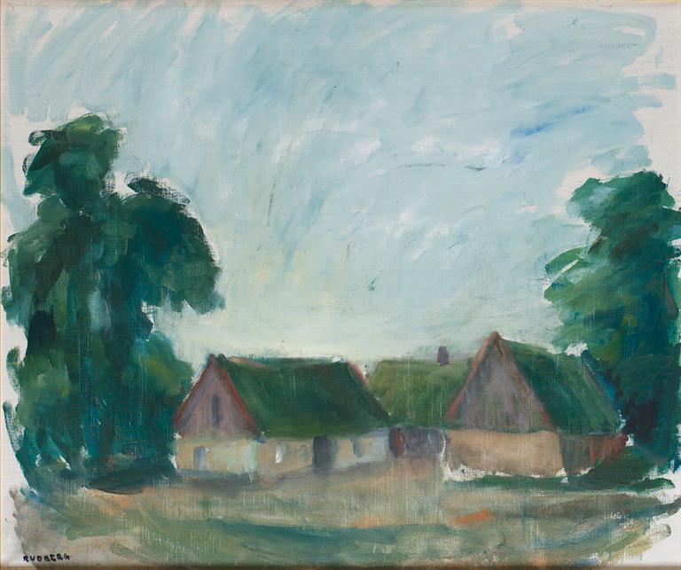 Gustav Rudberg, "Bondgård, Hven".