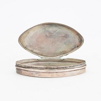 Eric Nordin, dosa silver Sundsvall 1852.