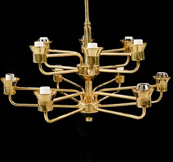 TAKLAMPA, T. Røste & Co., 1960-tal. Höjd ca 120 cm.