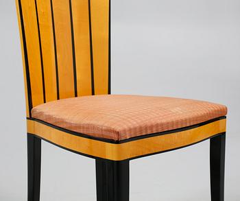 STOLAR, 6 st. SAMT BORD, Eliel Saarinen, Saarinen House, 1900-talets fjärde kvartal.