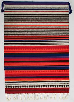 Elsa Montell-Saanio, rana / väggbonad, "Trollformel" Finland. Ca 145 x 102 cm.