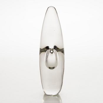 Timo Sarpaneva, skulptur, "Orkidé", signerad Timo Sarpaneva Iittala -58.