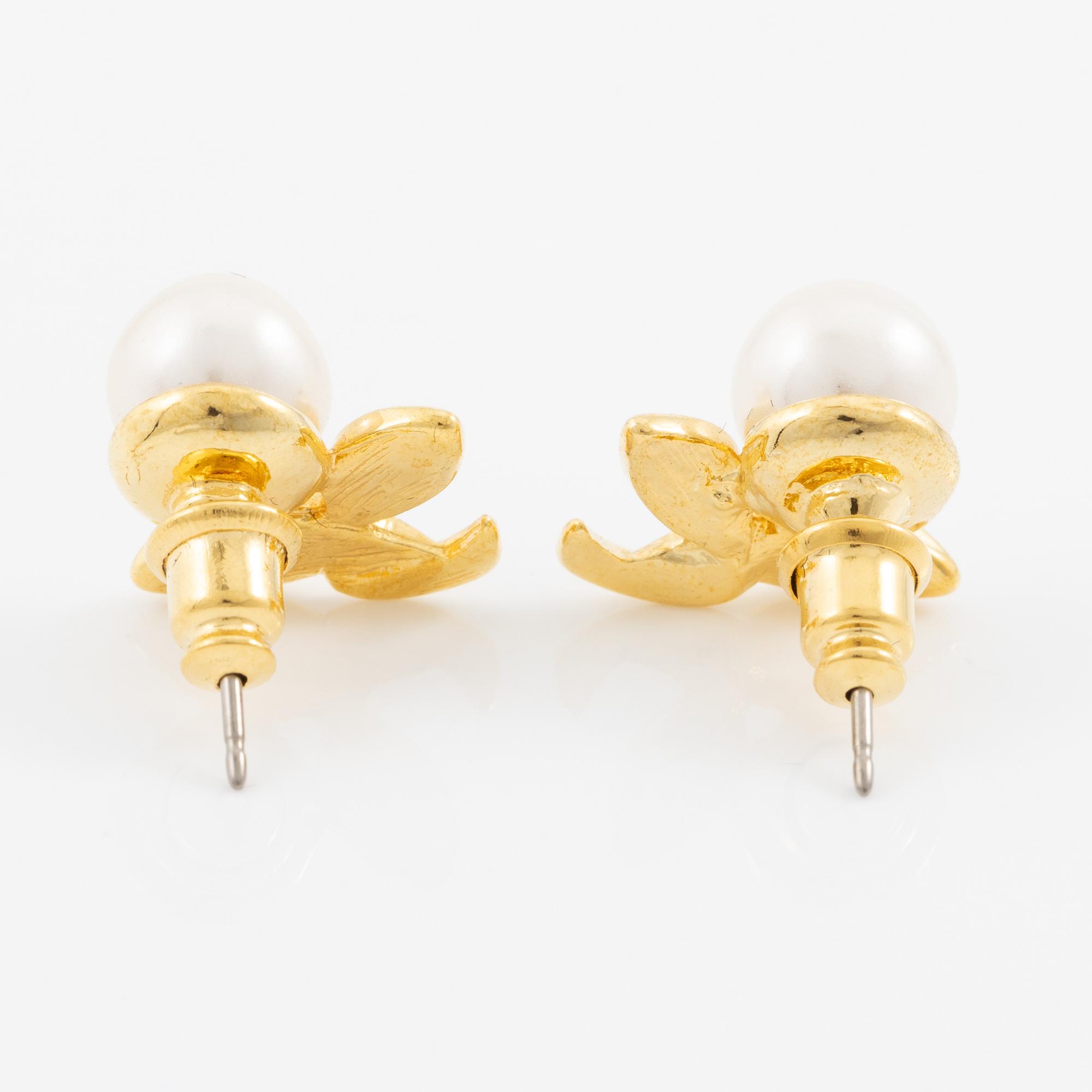 Pierre Cardin, earrings, 6 pairs. Vintage.