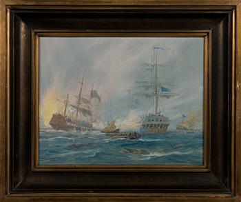 ADOLF BOCK, SEA BATTLE.