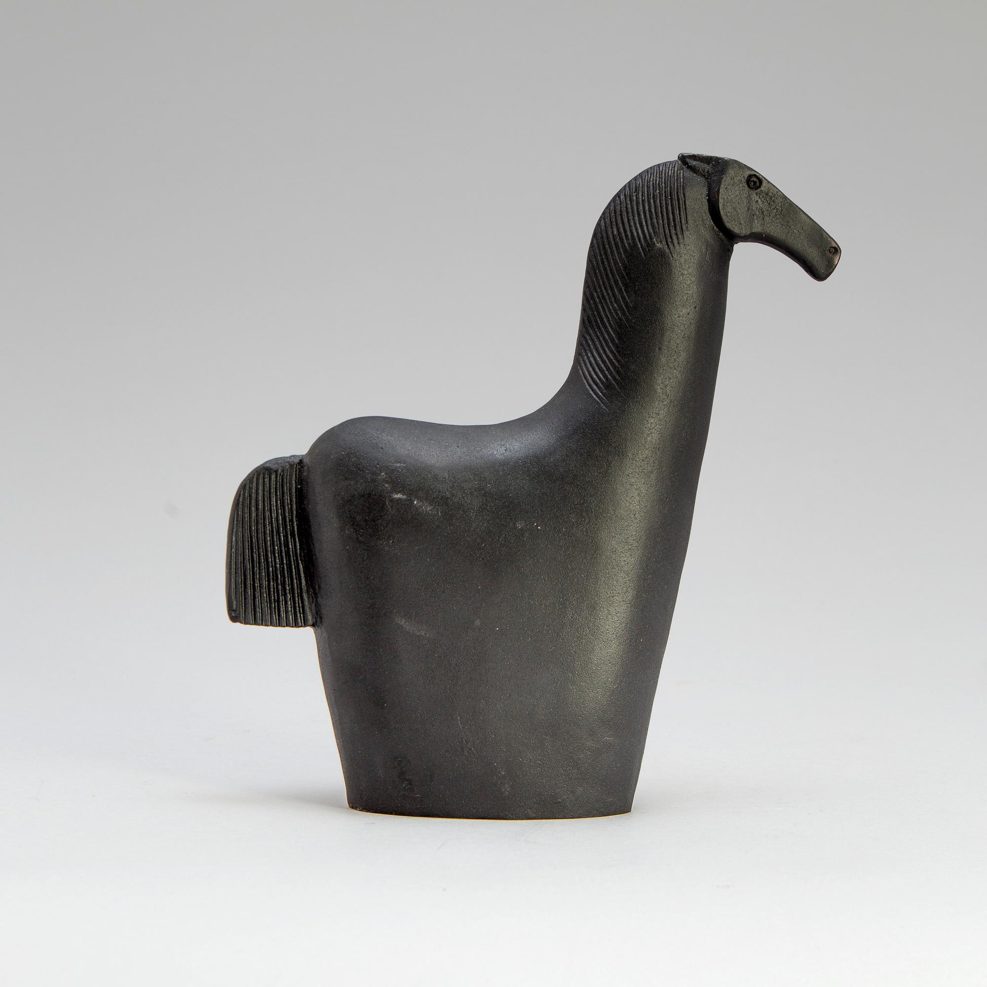 BJÖRN NYBERG, sculpture, cast iron, signed Björn Nyberg.