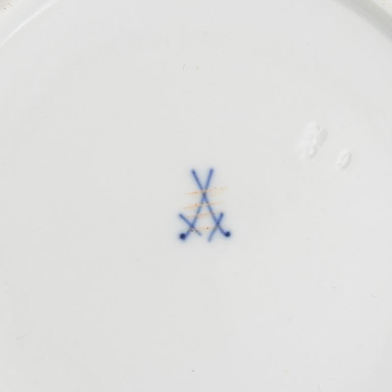 A 27-piece porcelain Mocca set, Meissen, Germany.