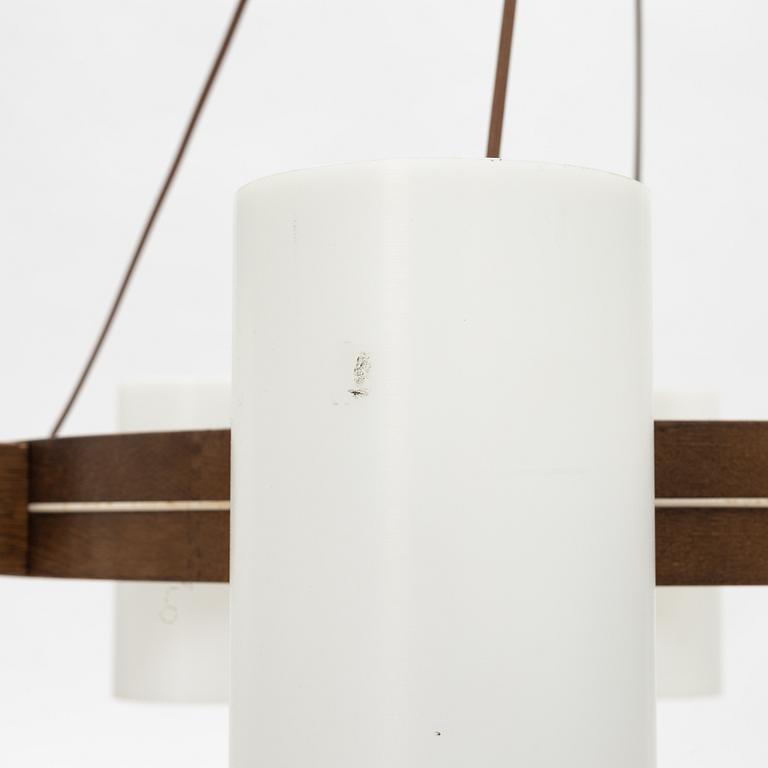 A "587 cylinder" ceiling lamp by Uno and Östen Kristiansson from Luxus.