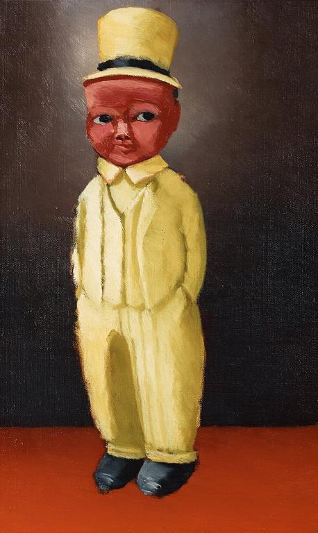 Gunnar Löberg, Pojke med cylinder (Boy in a top hat).