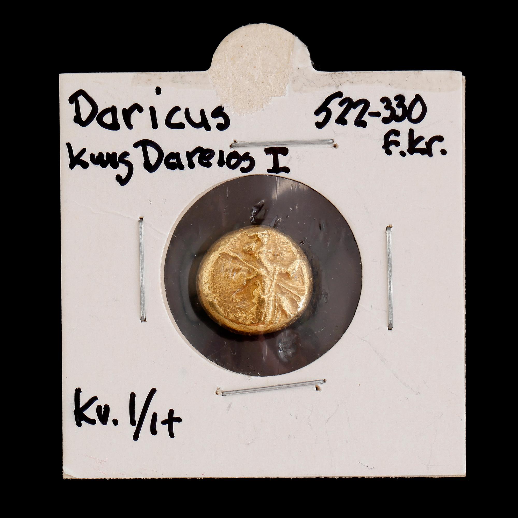 GULDMYNT, Daricus, ca 522-330 fK. Vikt ca 8 gram.