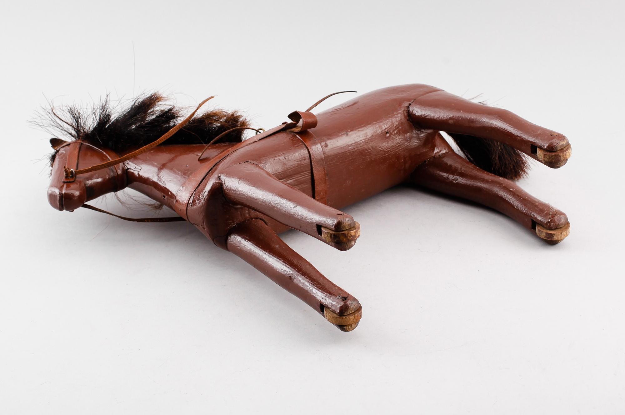 LEKSAKSHÄST, trä, tidigt 1900-tal.