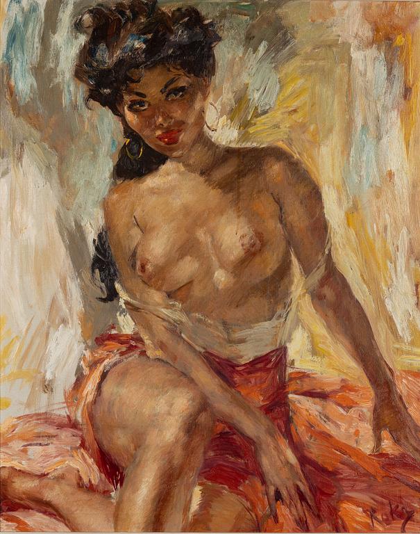 Charles Roka, Modellstudie.