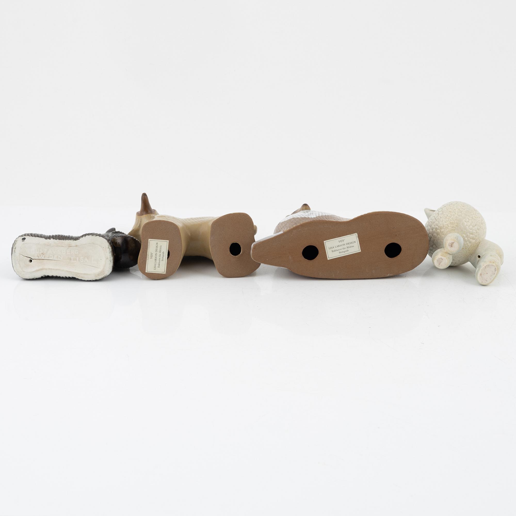 Lisa Larson, parti om tolv figuriner , Gustavsberg.