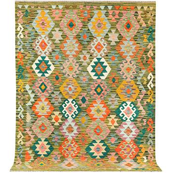 A Kilim carpet, c. 243 x 170 cm.