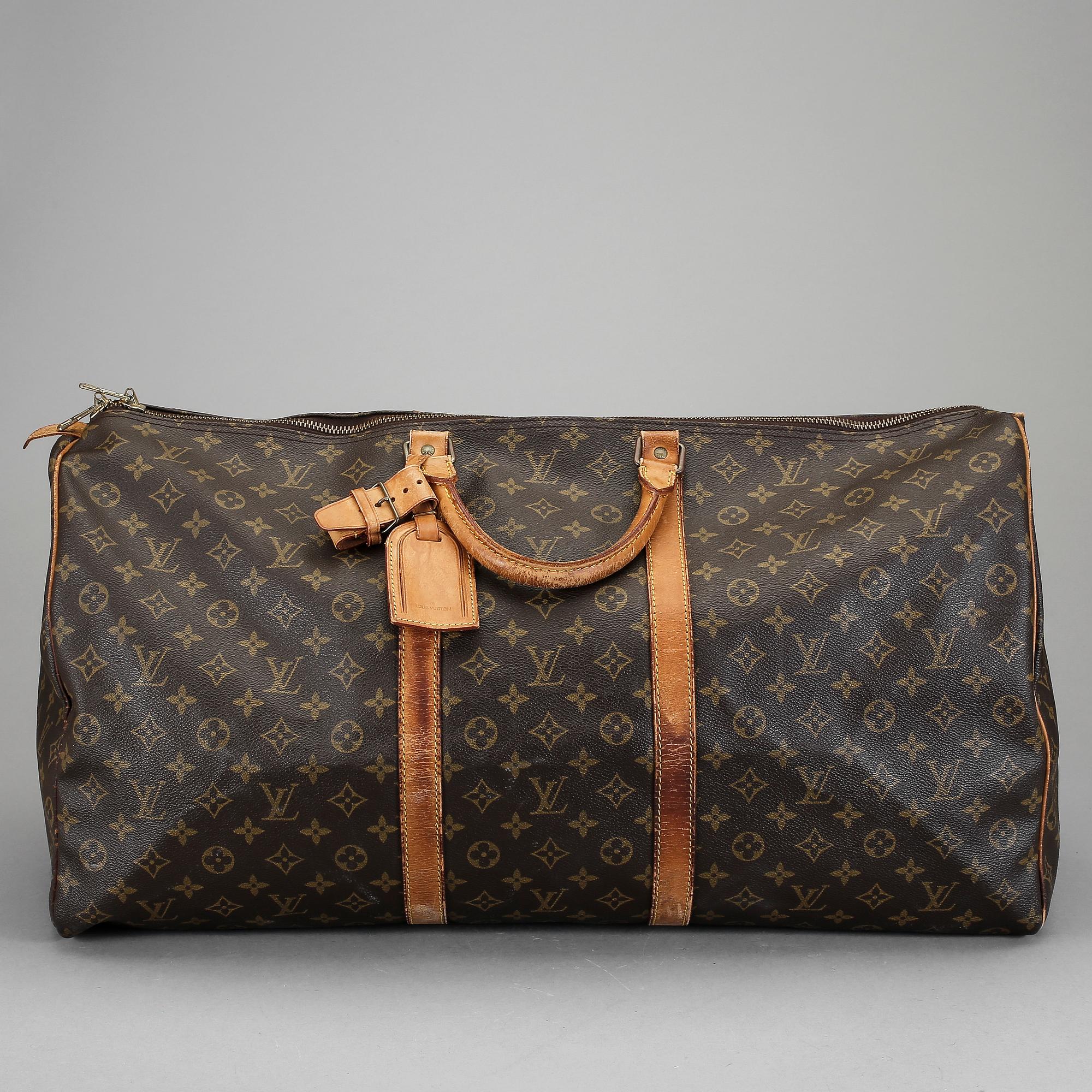 VÄSKA / WEEKENDBAG, "Keepall 60", Louis Vuitton.
