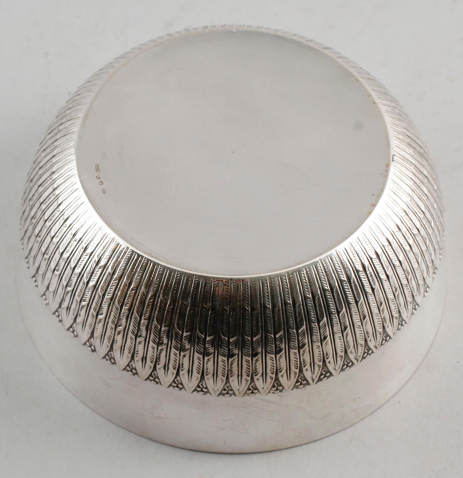 SKÅL, silver, 1909. Vikt ca 229 g.