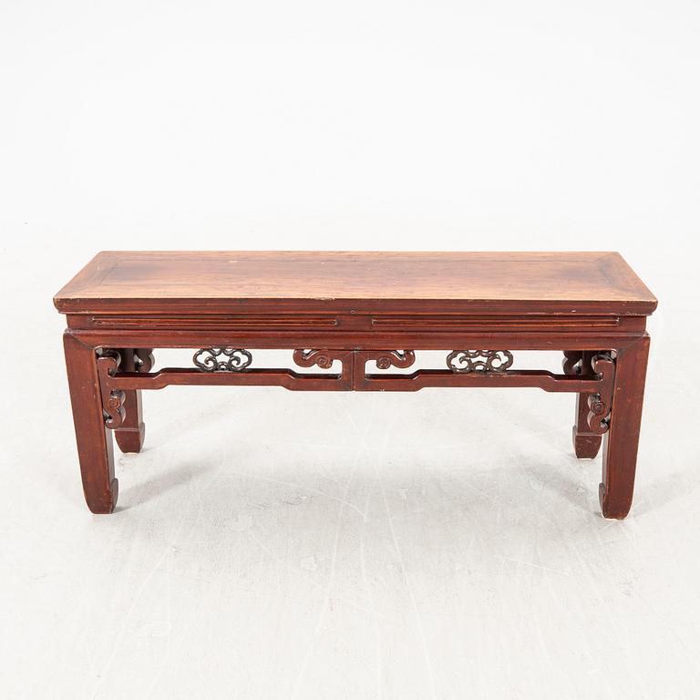 A Chinese 20th century hardwood table.