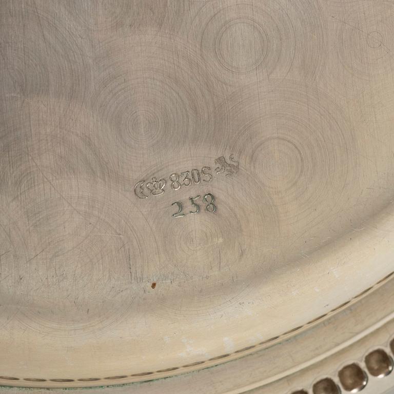 Silver, 7 pieces, Germany, 20th century.