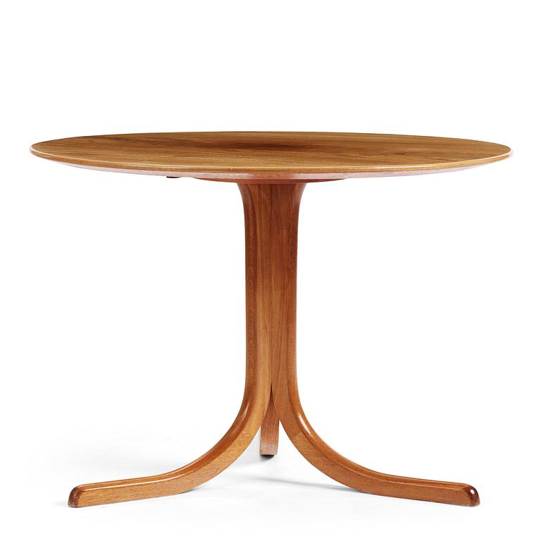 Josef Frank, a mahogany table model "B 1028", Firma Svenskt Tenn, mid-20th century.