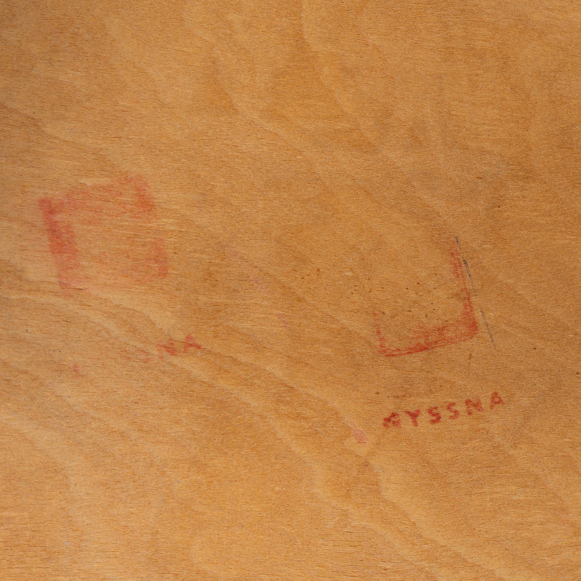 Four chairs from Albin Johansson and Sons AB, Hyssna, 1950s/60s.