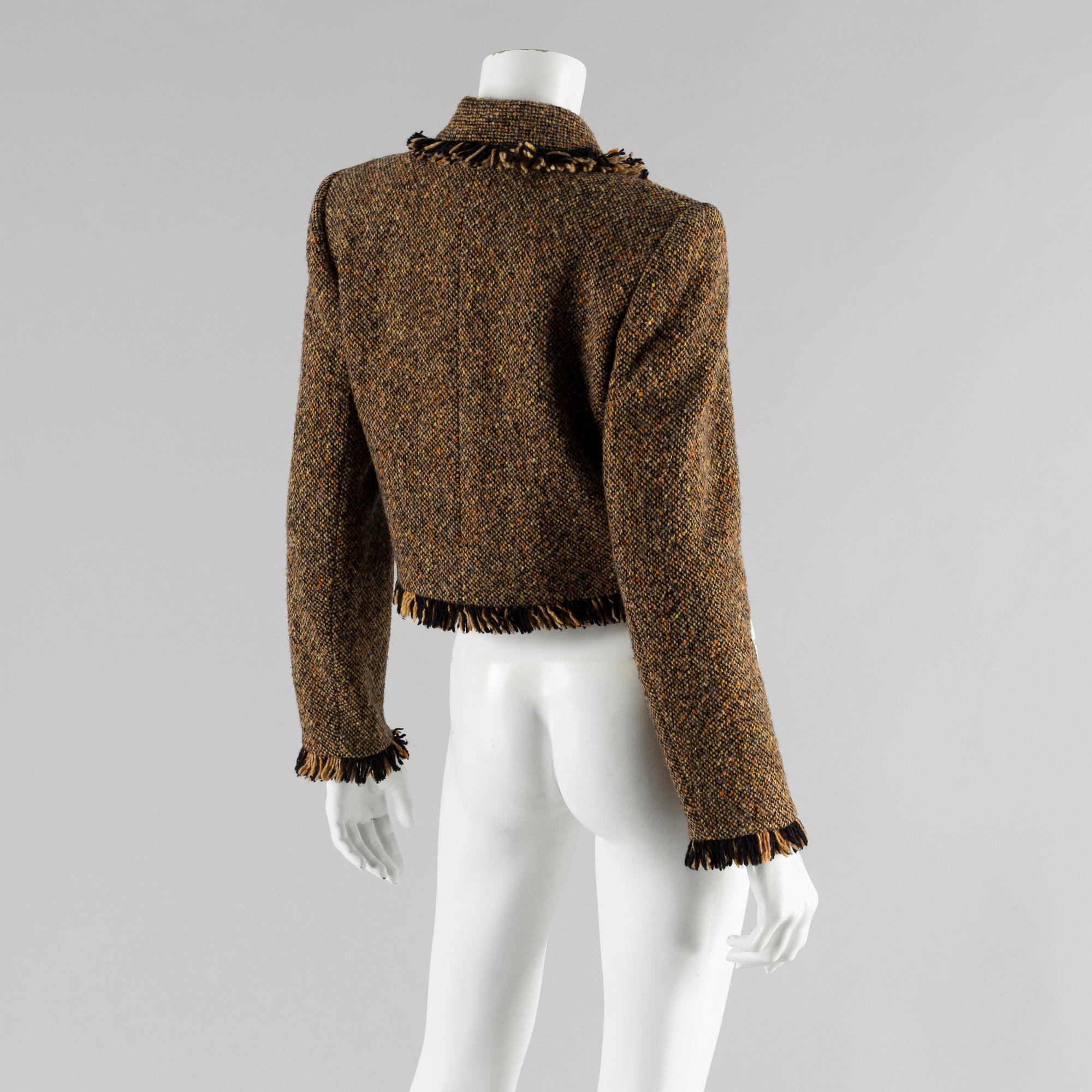 KAVAJ, Yves Saint Laurent, fransk storlek 38.