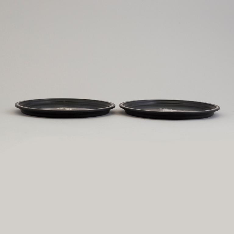 a set of seven plastic items from Perstorp and Åsljunga, 1938-55.