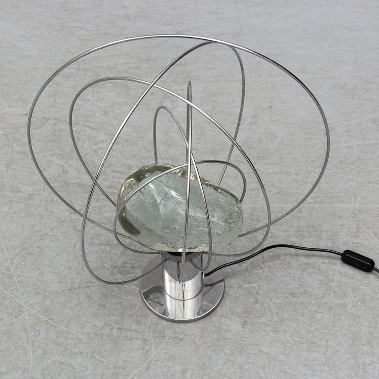 ANGELO BROTTO, a sculptural 'Barnaba' table light, 1960's.