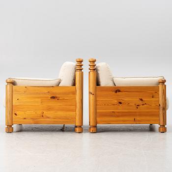 Uno & Östen Kristiansson, fåtöljer ett par, 1970-tal.