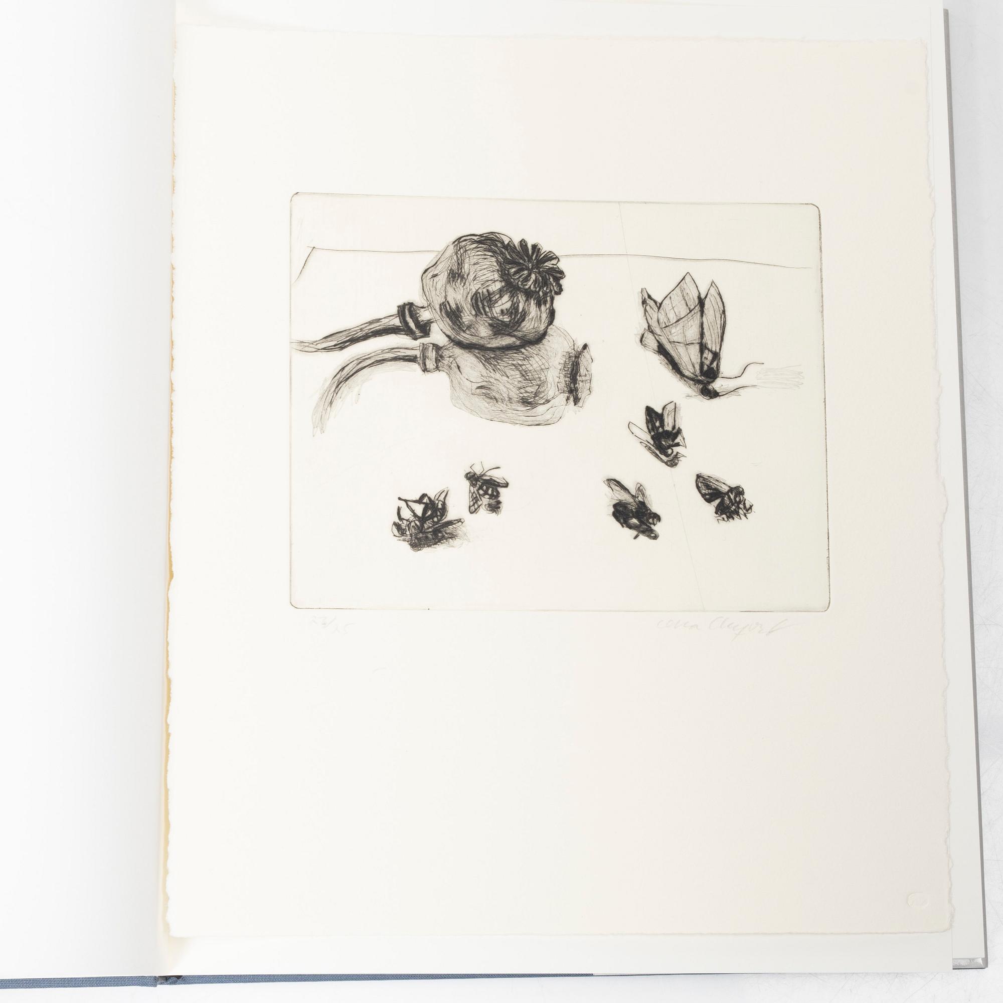 Lena Cronqvist, Catalogue raisonné, “Copper Plate Prints 1974–2009”, with “Stilleben I”, etching, signed and numbered 23/25.