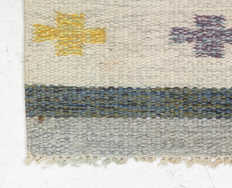 Ingegerd Silow, matta, rölakan, ca 239 x 153 cm, signerad IS.