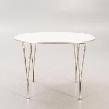 Bruno Mathsson & Piet Hein, matbord, "Supercirkel", Fritz Hansen.