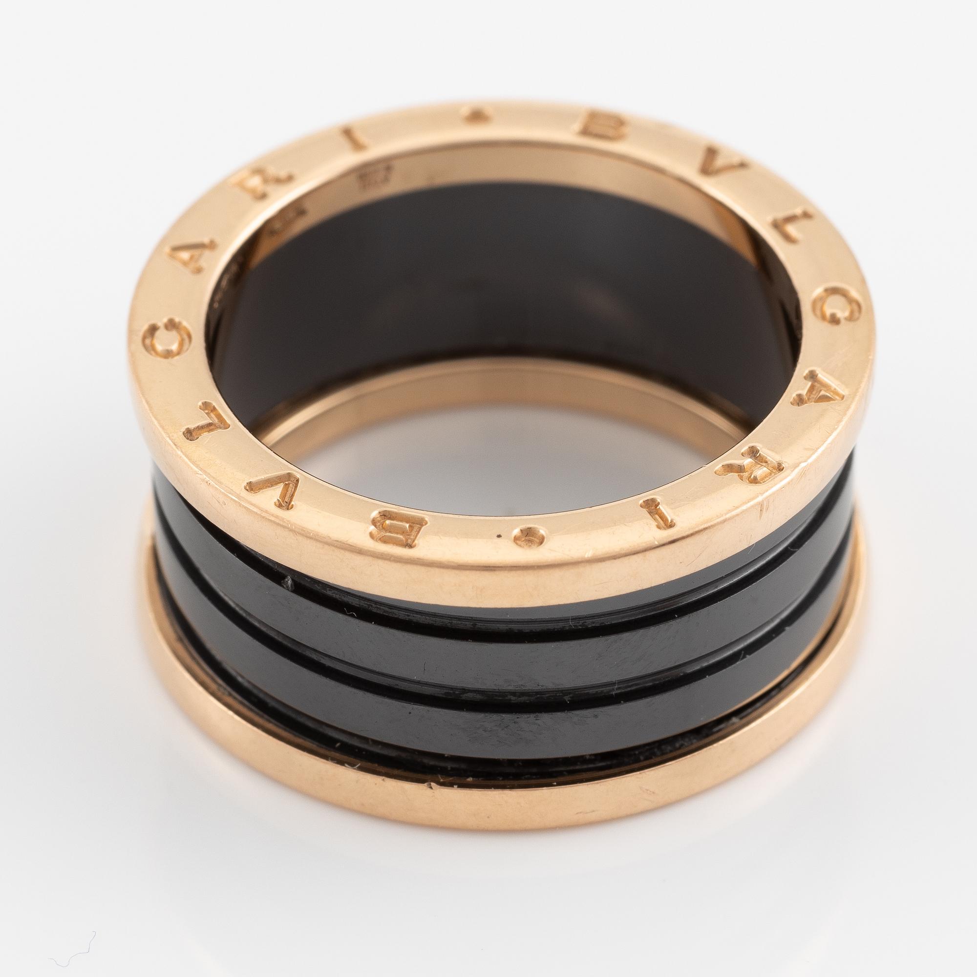 Bulgari ring B.Zero1.