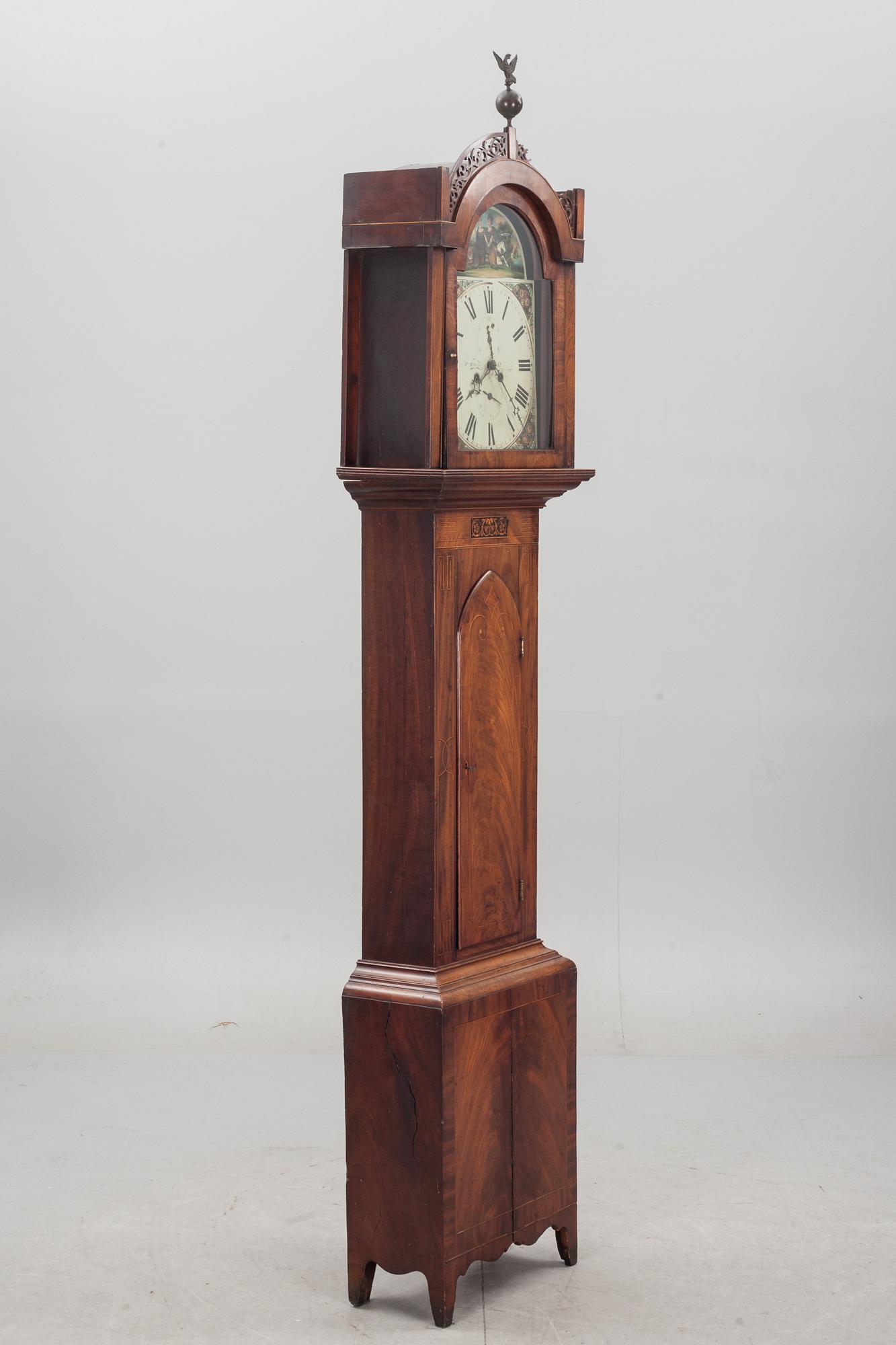 GOLVUR, England, otydlig signatur, 1800-tal.
