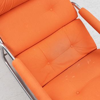 Åke Fribyter, a "Crocus" armchair/rocking chair, Scapa, 1960s.