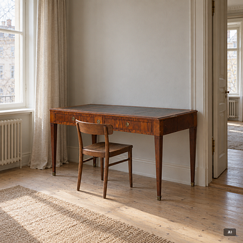 Skrivbord, sengustaviansk stil, 1800-talets första hälft.