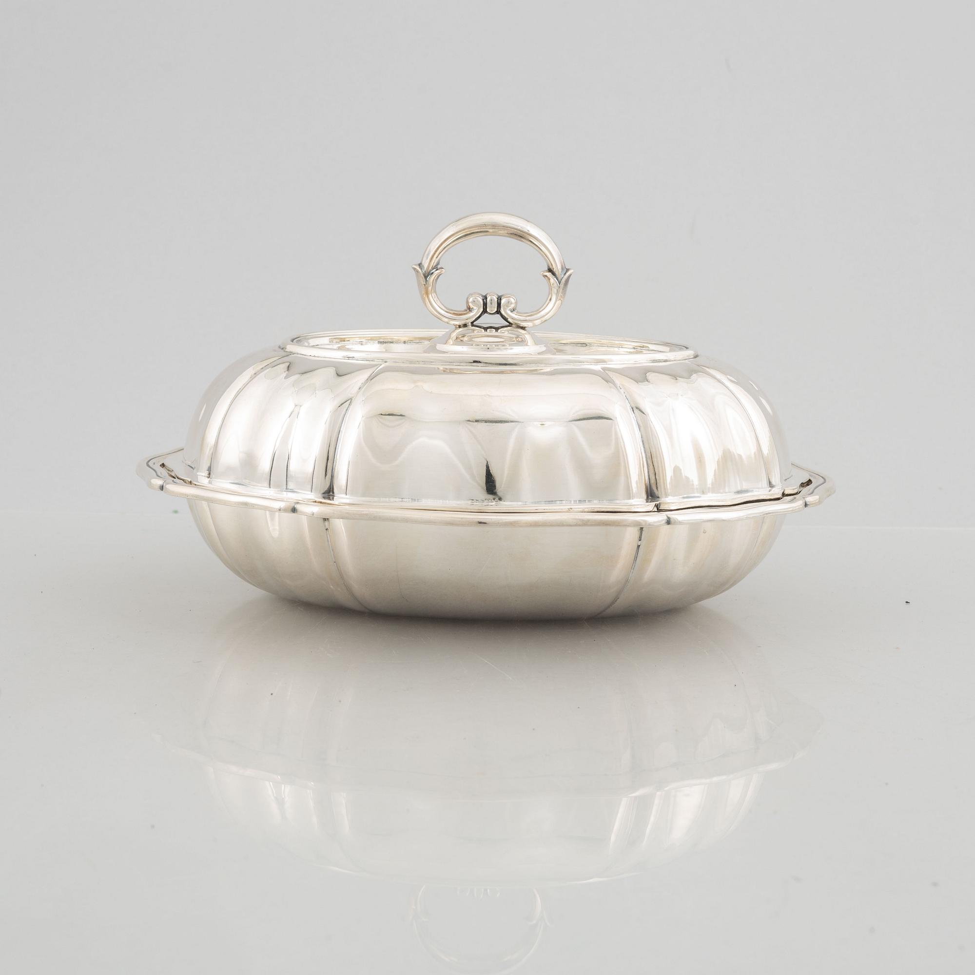 Karott med lock, silver, K. Kallion Kulta ja Kello, Helsingfors, Finland, 1925.
