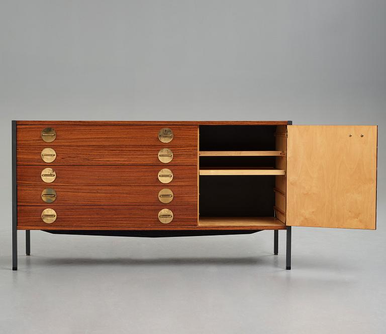 Erik Herløw, sideboard, "Triva modul serie", Nordiska Kompaniet, 1960-tal.