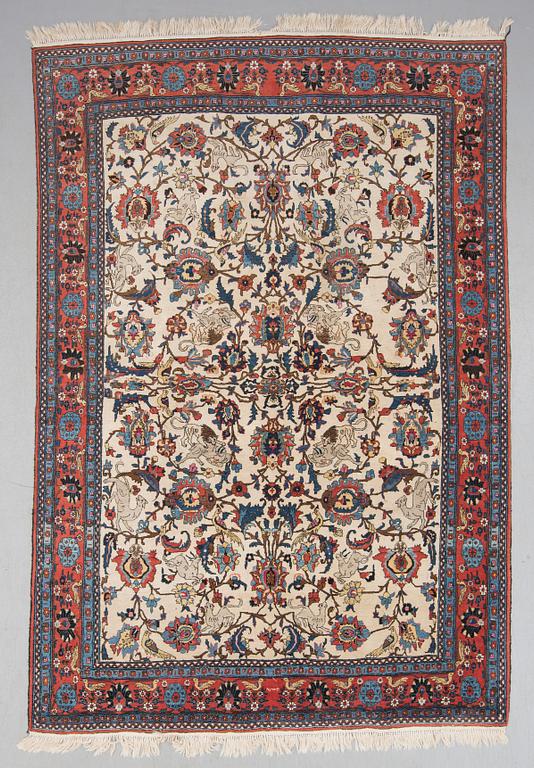 MATTA, old, Isfahan, figural, signerad, ca 311 x 206 cm.