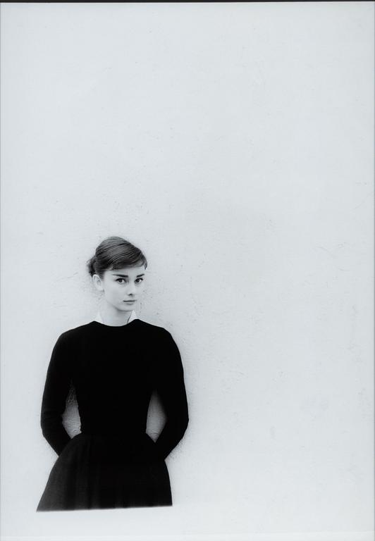 Per-Olow Anderson,  "Audrey Hepburn photographed on the set for War and Peace, 1955".