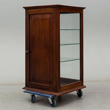 An early 20th century display cupboard.