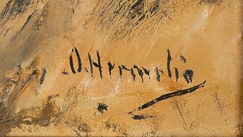 Olof Hermelin, oil on canvas, signed.