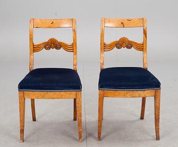 STOLAR, ett par. Karl Johan, 1800-talets första hälft.
