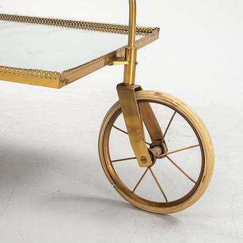 Josef Frank, serving cart, model 889, Firma Svensk Tenn, Sweden.