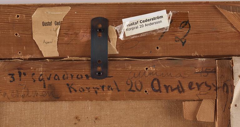 Gustaf Cederström, ”Hästgardeskorpral”.
