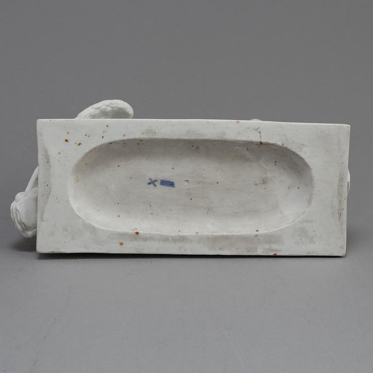 A PARIAN FIGURE after Thorvaldsen, Eneret,  Royal Copenhagen, ca 1900.